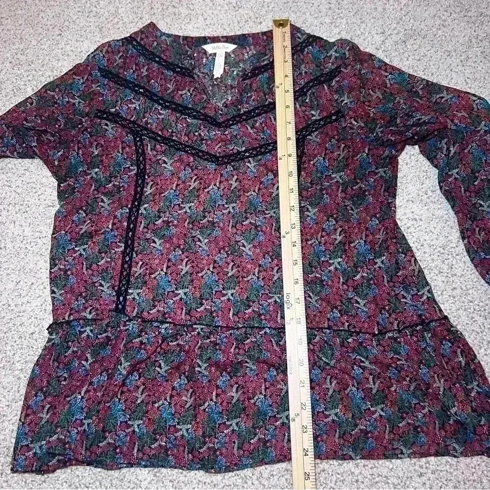 Matilda Jane Clothing Choose Your Own Path Carol Top, Women's Size Small - Picture 7 of 7